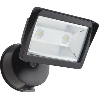 Acuity Brands Lithonia Lighting® OLFL 14 PE BZ M4 Floodlight Fixture With Photocell,) LED-Static Lamp, 120 VAC, Bronze Housing